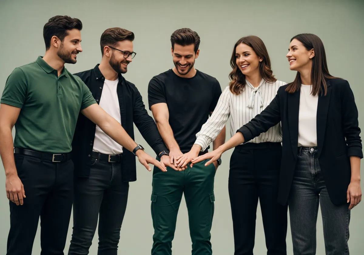 Grupo diversificado a colaborar em evento de crowdfunding em Portugal